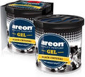 AREON GCK16 Car Perfume GEL Air Freshener Long Lasting Scent for Car or Home Odor Eliminator - APPLE & CINNAMON