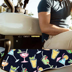 ORIGACH Cocktail Golf Cart Seat Covers, Comfortable Cooling Golf Cart Blanket Towel, 100% Microfiber, Fits EZGO, Club Car, and More 2-Seat Golf Carts, 51x31inch