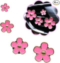 4pcs Pink Flower Air Vent Clips Car Air Freshener,Girly Daisy Flower Car Accessories for Women,Lavender Car Scent Decorations Refillable Clips On Air Freshener
