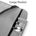 Bodaon Insulated Casserole Carrier Bag, Fits 9"x13" and 11"x15" Baking Dish with Lid, Casserole Carriers for Hot or Cold Food for Transport (Grey)