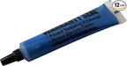Sherco-Auto Blue Tamper Proof Cross Check Repair & Maintenance Warranty Seal 1.8 Oz Squeeze Tube Paint Marker - 12 Tubes - Made in USA