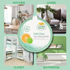 Citrus Magic Odor Absorbing Solid Air Freshener, Fresh Citrus, 8-Ounce, Pack of 1