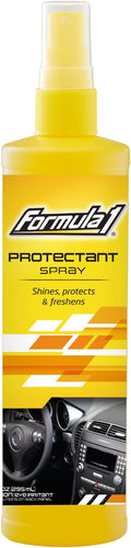 Formula 1 Interior Detailing Protectant Spray, Car Interior Cleaner with UV Protection, Non Greasy Formula, Safe for Vinyl, Rubber, Plastic, & Dashboard - 10oz