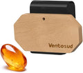 Car Air Freshener Amber Car Odor Eliminator Long Lasting Scent with Metal Clip and Hanging String