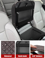 KBH Center Console Armrest Cover for Chevy Silverado, GMC Sierra 1500 2500 3500 2014-2018 & Tahoe Yukon Suburban 2015-2020, Floor Console Bucket Seat, Vinyl Leather, Dark Brown