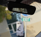 PumpCar 2 pieces Sanji double-sided hanging Japanese anime vanilla-scented One Piece car air freshener Cool anime hanging air fresheners for rearview mirror Car Interior Accessories Household Gifts