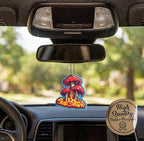 Funny Naughty Unique Car Air Fresheners Scented With Premium Oils By Fresh Fresheners (Shroomy Drip)