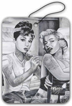 Road Rage Air Freshener - Pina Coloada Scent - Audrey & Marilyn Tattoo