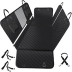 Vailge 6 in 1 Car Seat Cover for Back Seat, 60/40 Split, 100% Waterproof with Mesh Window, Scratch Prevent Anti-slip Dog Hammock, Large