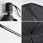 helloleiboo Car Windshield Sun Shade UV Rays and Heat Sun Visor Protector Foldable Reflector Windshields Umbrella