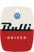 BRISA VW Collection Volkswagen Air Freshener, Room Freshener, Deodorizer for Cars T1 Bus Campervan Motif (Set of 2) (Vanilla/Red)
