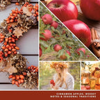 Yankee Candle Autumn Wreath Electric Home Fragrance Scent Plug Refill (Pack of 6)