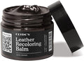 Clyde's™ Recoloring Balm | Non-Toxic Material Dye & Restorer for Furniture, Car Seats, & More | 23 Colors (Dark Brown, 50ML)