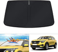 KUST Windshield Sun Shade for 2021 2022 2023 2024 2025 2026 Kia Seltos Custom Fit Window Accessories Shade Sun Visor Protector Foldable Block UV Rays