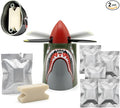 P-40 Warhawk Car Air Freshener with Spinning Propeller - Vent Clip Dashboard Decor for Men, Long Lasting Odor Eliminator & Aviation Gift (5pcs Freshener Refills)