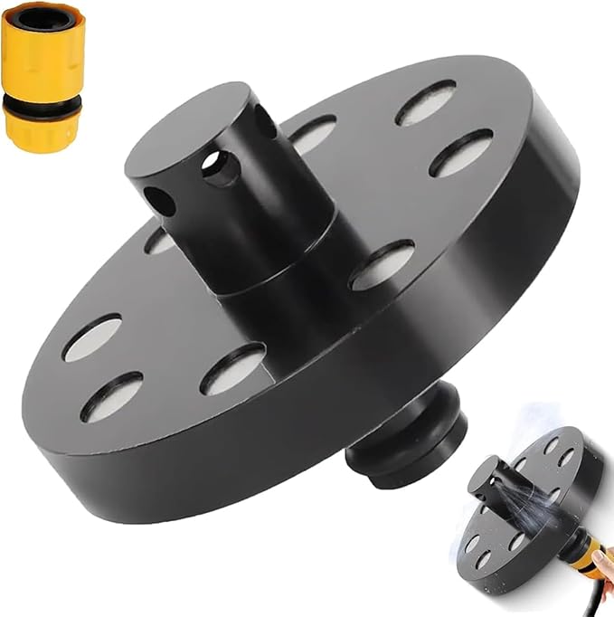 360° Spinning O-Ring Chassis Cleaner Flusher Kit with Quick Coupling for High-Pressure Undercarriage & Wheel Arch Cleaning