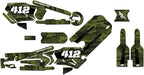 12eDRIVE Apache Green Senge Graphics Kit Compatible with Stacyc