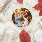 Custom Air Freshener for Car Personalized with Photo Name Air Fresheners, Car Accessories for Men, Family, Gifts, Round