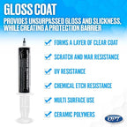 Optimum Gloss-Coat Ceramic Coating - One Vehicle Kit, 3 Year DIY Ceramic Coat, Protects Paint, Plastic, Wheels, Use on Cars, Trucks, SUVs, Boats, RVs (10 CC)