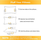 2 Pack Small Pillow, 16 X 12 Inches, Memory Foam Mini Pillow for Travel, Camping, Sleeping, Nap and Neck, Knee, Lumbar Support, Tiny Cushion for Pet, Dogs (Brown)