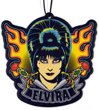 kreepsville 666 Hanging Horror Car Air Freshener Spooky Scent (Elvira Tattoo Flames)