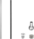 Foam Cannon Tube with Stainless Steel Ball Filter, 1.1mm Orifice Nozzle and Foam Maker