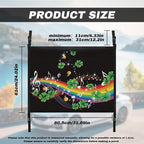 Rainbow Grass Car Roof Storage Bag Car Storage Bag Organizer Multi-Purpose Car Bag Storage Box Organizer Pouch Pocket Large Capacity Storage for Small Items