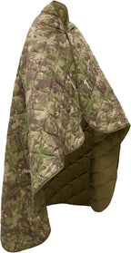 Military Poncho Liner 55”x 79” Camping Blanket Insulation Compact Waterproof for Travel Stadium Outdoor Camping