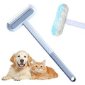 2025 New Pet Hair Remover, 4 in 1 Pet Hair Removal Tool for Couch Carpet Furniture, Multifunctional Double Sided Dogs Cats Hair Removal Brush, Reusable Cleaning Brush for Window (1 Pc)