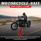RENEW PROTECT - BLAK & SATN, Acrylic Ceramic-Hybrid Protectant, Enduring Tire & Trim Restorer, Low- High-Shine, Floor Mats- Golf Cart- and Motorcycle-Safe, Wash-Proof, 5 min Dry-Seal 6.8oz, BLAK+SATN
