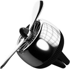 INEBIZ Car Air Freshener Vent Clip, Propeller Aromatherapy Diffuser, with 2-piece Long Lasting Scent Refill, Automotive Interior Accessories Universal for Men & Women