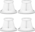Replacement Filter Compatible with Voice-tank VAC103,VNOST V9 Pro Car Vacuum Portable Cordless Handheld Vacuum Cleaner Filter-4Pack