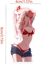 3 Pack Anime Sexy Car Air Freshener, Funny Decor Hanging Fresheners for Car Interior & Room Decorations, Gift