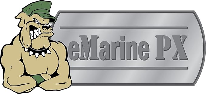 US Marine Corps Air Freshener, Fresh Linen Scent, 2.75 inch Round, Made in USA