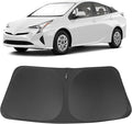 Windshield Sun Shade Custom Fit for 2016-2022 Toyota Prius Hatchback (NOT for Prius C or Prius V) Accessories Foldable Sunshade Sun Blocker Protect Car from Sun Rays & Heat Damage Keep Car Cooler