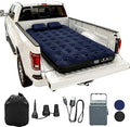 Umbrauto Truck Bed Air Mattress for 5.5-6.5ft Pickup Truck Bed, Cordless Pump Airbed Mattress with Accessories Kit for Outdoor Road Trip Travel