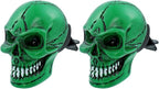 Skull Car Air Fresheners Cute Cool Funny Air Conditioning Vent Perfume Diffuser Decoration Interior Car Accessories 2 pcs