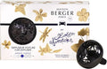 Maison Berger Car Diffuser Set – Refillable Vent Clip, Ceramic Refill, Made in France - Luxury Auto Scent - 4-Week Diffusion - Elegant Air Freshener for All Car Vents (Lolita Lempicka Black)