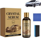 Ceramic Car Coating Kit - Crystal Serum, Ceramic Car Coating Kit, Deep Gloss, 9h+ Hardness, Hydrophobic, Protection for Car Paint, Long-Lasting Shine & Easy Maintenance (1PCS)