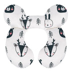 KAKIBLIN Baby Travel Pillow,Upgraded Baby Neck Pillows for Car Seat,Baby Support Pillow,Infant Neck Pillow for Toddler Head and Neck,Newborn Head Support for Car Seat,Pushchair (Black Bear)
