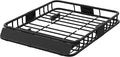 46"X 36"x 5" Universal Roof Rack Basket,Heavy Duty Weather Resistant Top Mount Cargo Rack, Luggage & Camping Gear Storage for Car, Truck or SUV Transport