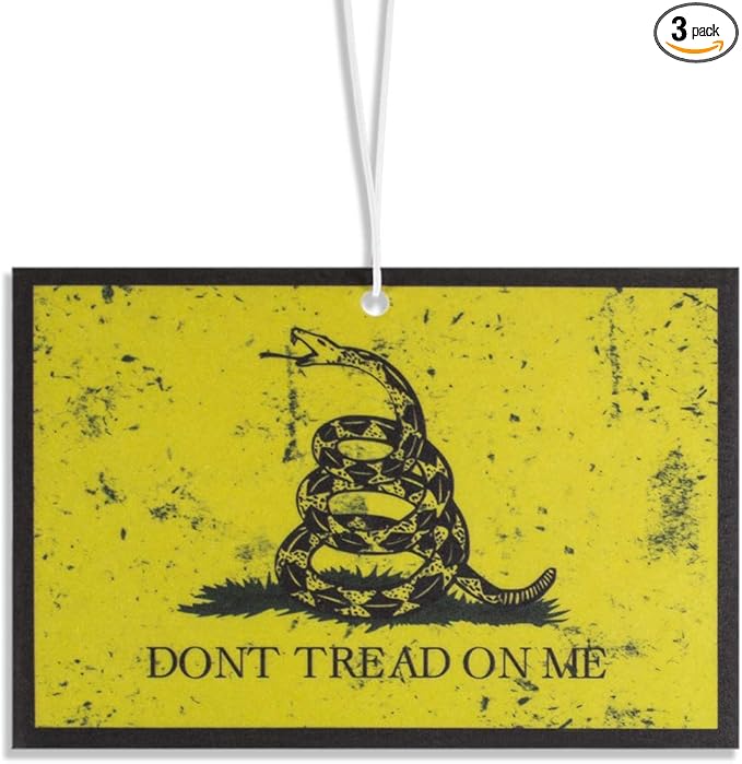 Air Freshener (3, Gadsden Flag)