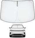 Proadsy Windshield Sun Shade for Volkswagen VW ID.4 2021-2025 2026 4-Layer Foldable Front Sunshade Protector Sun Visor Blocks UV Rays Keep Car Cooler Accessories