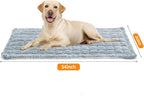 Dog Car Seat Cover for Back Seat, 54"x24.8" Non-Slip Pet Bed Mat, Washable Flannel Travel Mat for SUV & Trucks, Scratch & Spill Proof