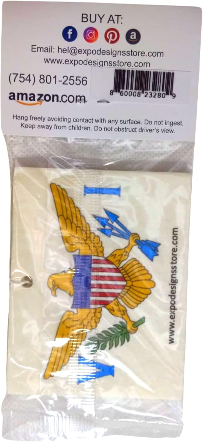 Virgin Islands Flag Air Freshener