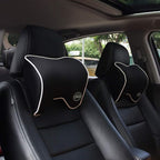 Car Neck Support Pillow for Neck Pain Relief When Driving,Headrest Pillow for Car Seat with Soft Memory Foam – Black