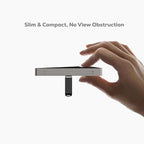 Metal Car Air Freshener Vent Clip - Car Air Freshener, Car Diffuser with 1 Zinc Alloy Outer Shell & 2 Gypsum Fragrance Refill Sticks, Decorative Car Accessories (Fit for Tesla, Hoh Xil)