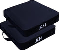 Black Stadium Seat Cushion 2 Pack, Boat Canoe Kayak Seat Cushion, Bleacher Seat Cushion, Portable and Extra Thick Cushion for Any Outdoor Events