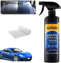 Sopami Car Coating Spray,Quick Effect Coating Agent,Quickly Coat Car Wax,Car Scratch Wax Polish Spray Waterless Wash,Oil Film Emulsion Glass Cleaner with towel (1 pcs)