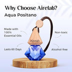 Car Air Freshener 8ml | Perfume Style Freshener Inspired by Dioré Sauváj Fragrance | Natural Essential Oil Glass Bottle with Wooden Diffuser | Lasts Up to 60 Days